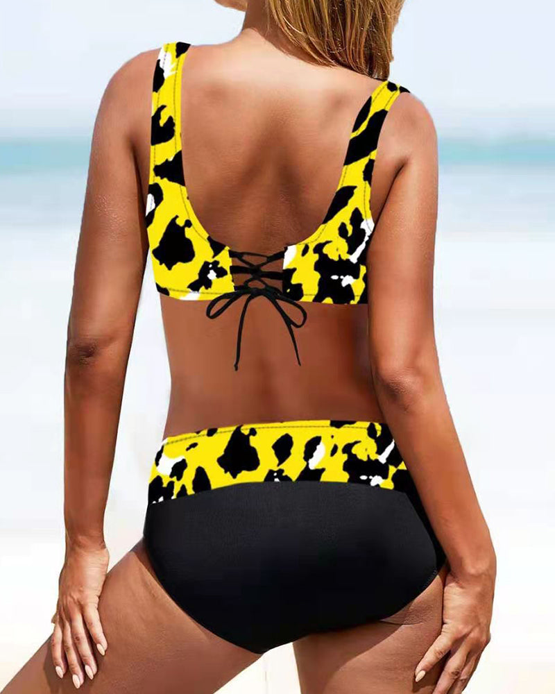 Earle - Kolorowy strój kąpielowy bikini