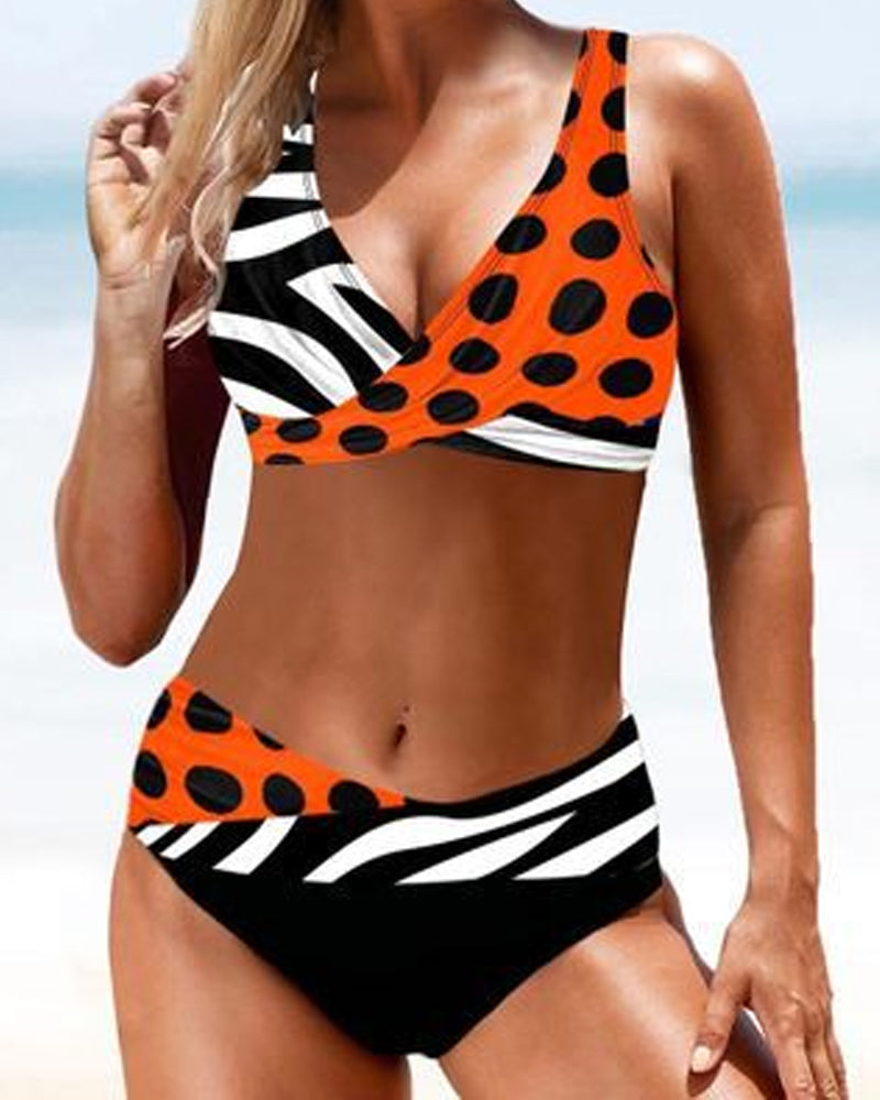 Earle - Kolorowy strój kąpielowy bikini