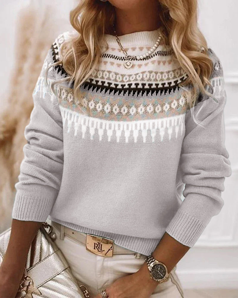 Corinne | Sweter z dzianiny