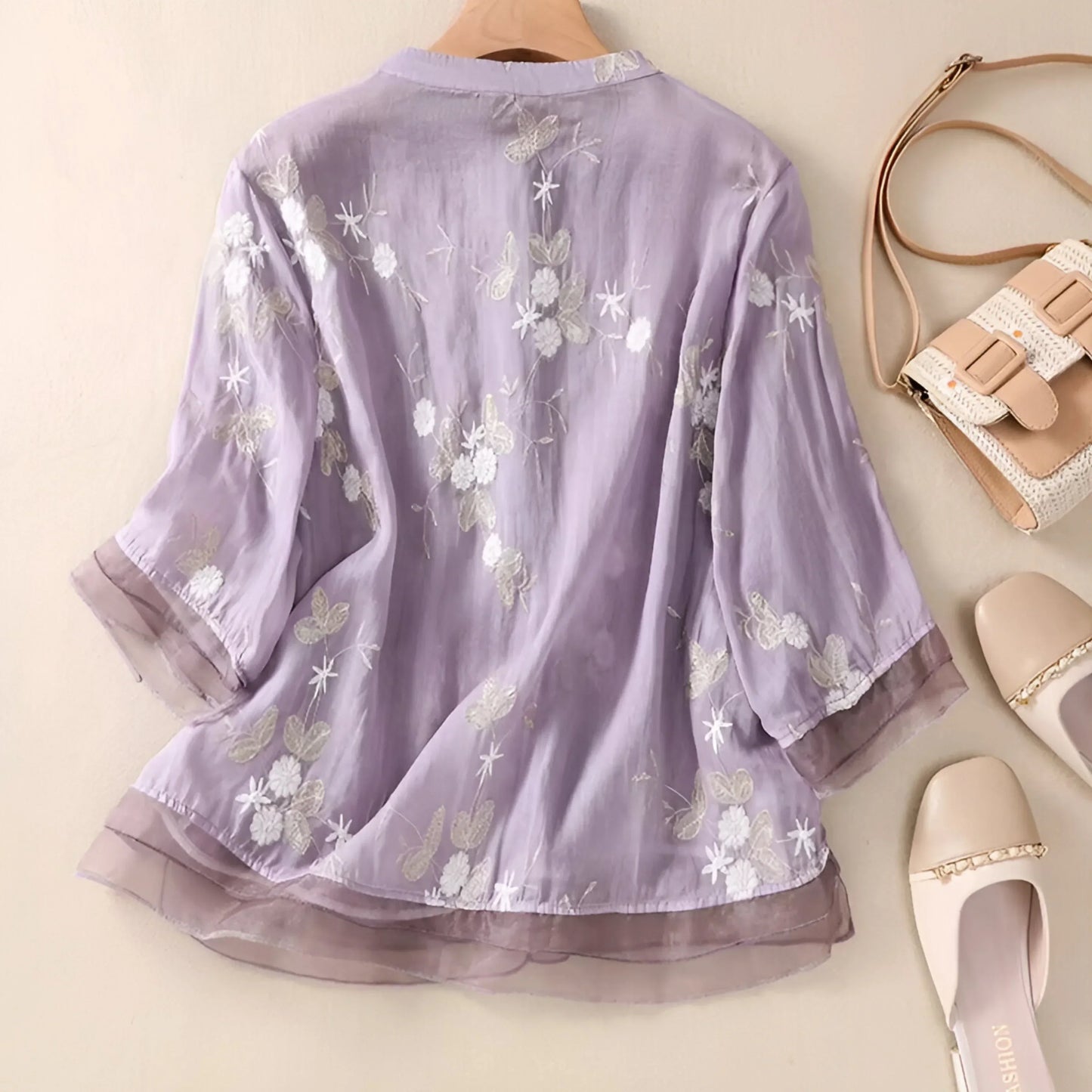 Emma – Lekka i Elegancka Bluzka Bawełniana