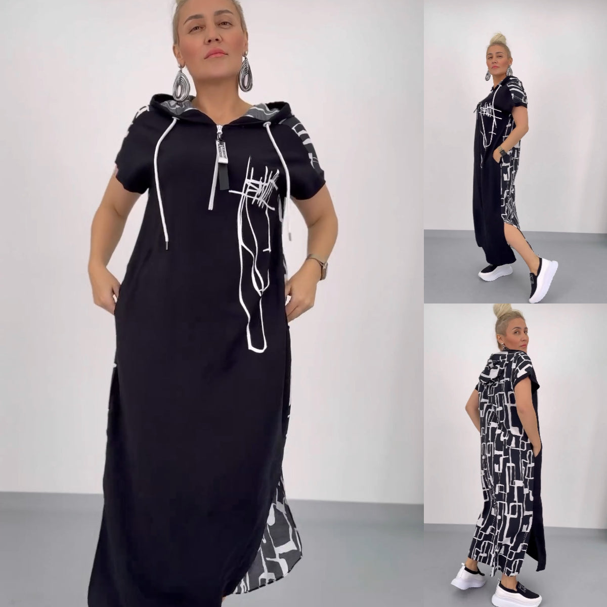 Lisbeth | Komfortowa Długa Sukienka