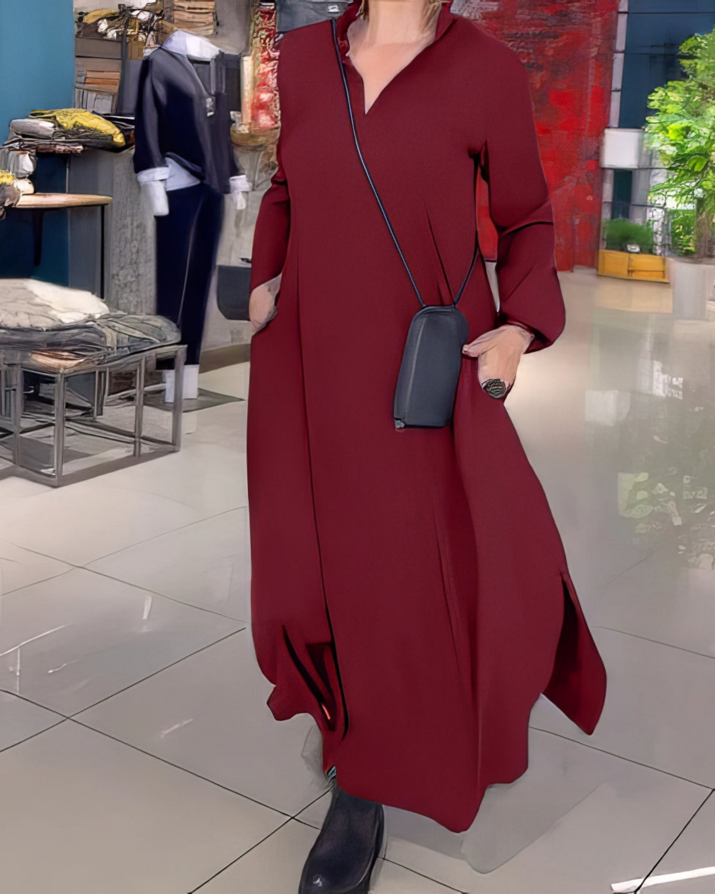 Claudia™ - Długie elastyczne sukienki