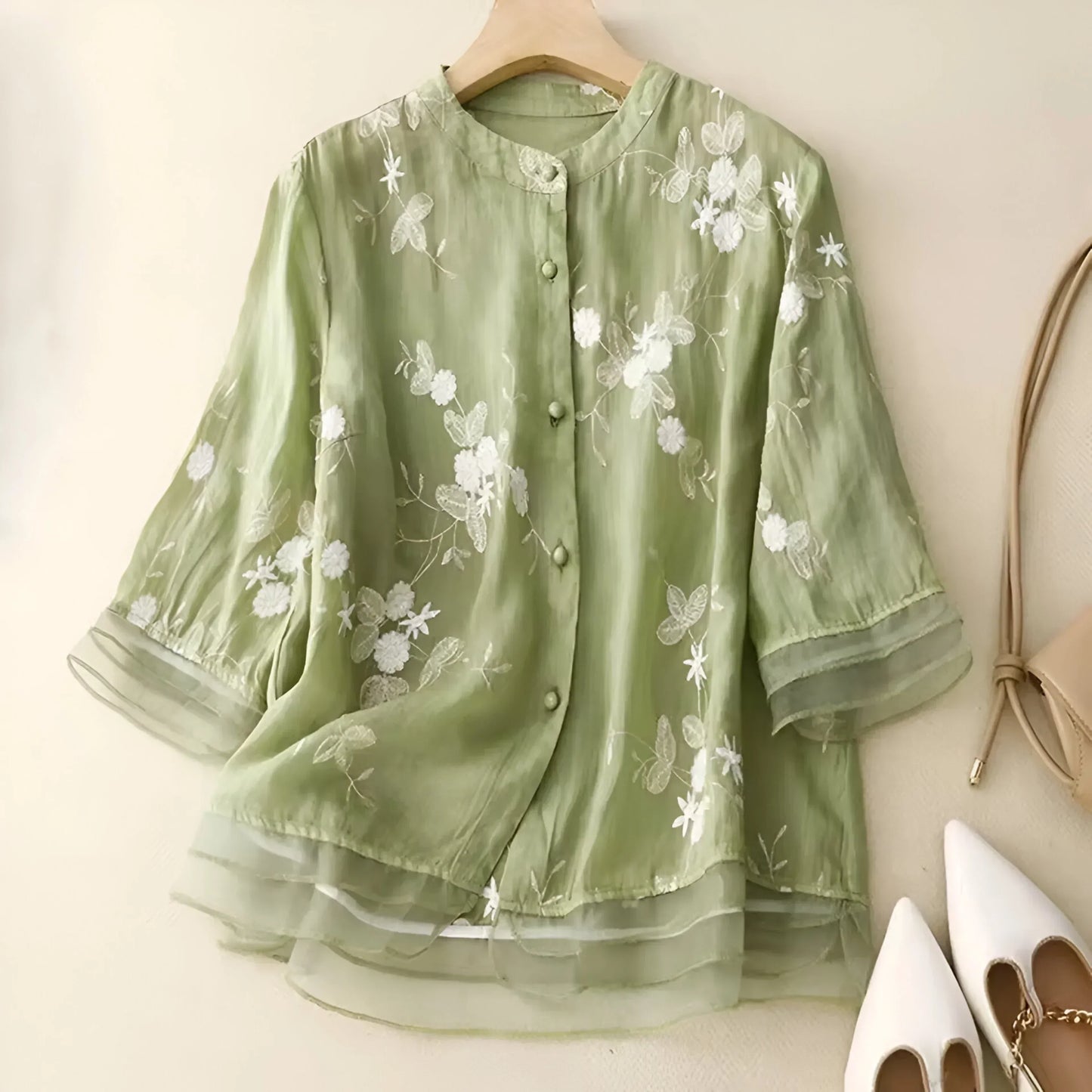 Emma – Lekka i Elegancka Bluzka Bawełniana