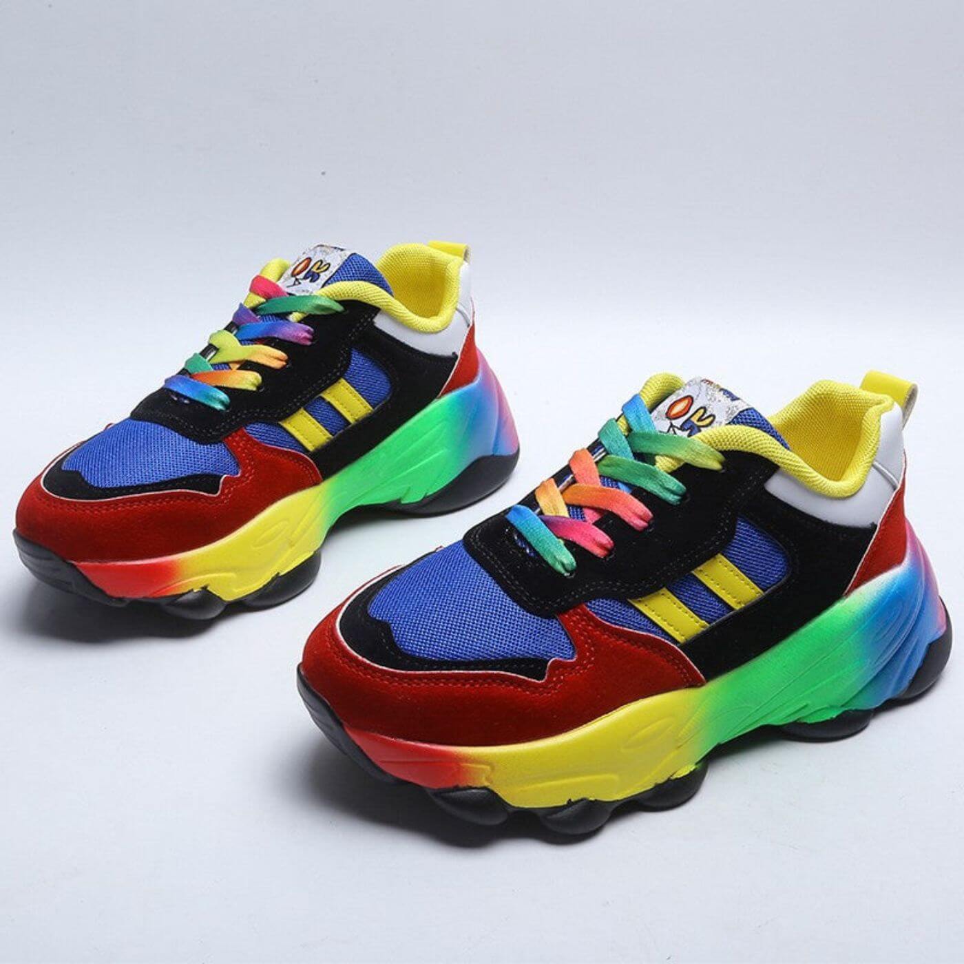 Aurora™ - Kolorowe ortopedyczne sneakersy dla komfortu i stylu