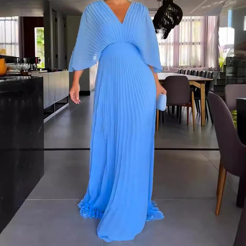 Colette - Elegancka plisowana sukienka