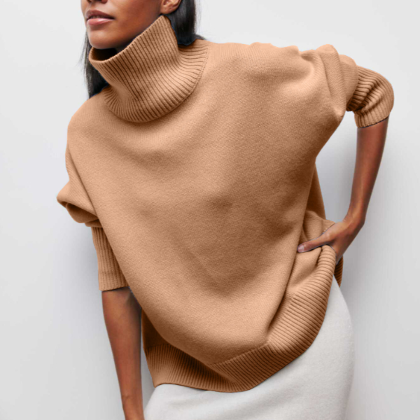 Eliza™ | Sweter z golfem