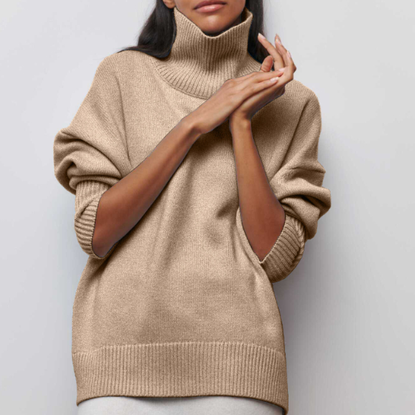 Eliza™ | Sweter z golfem