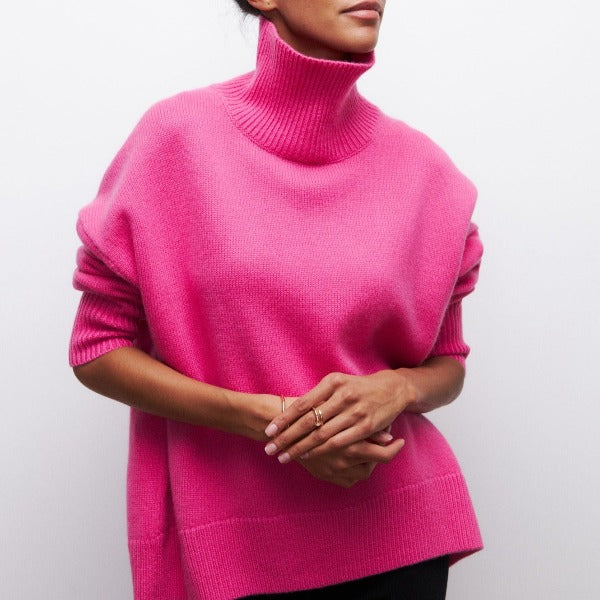 Eliza™ | Sweter z golfem