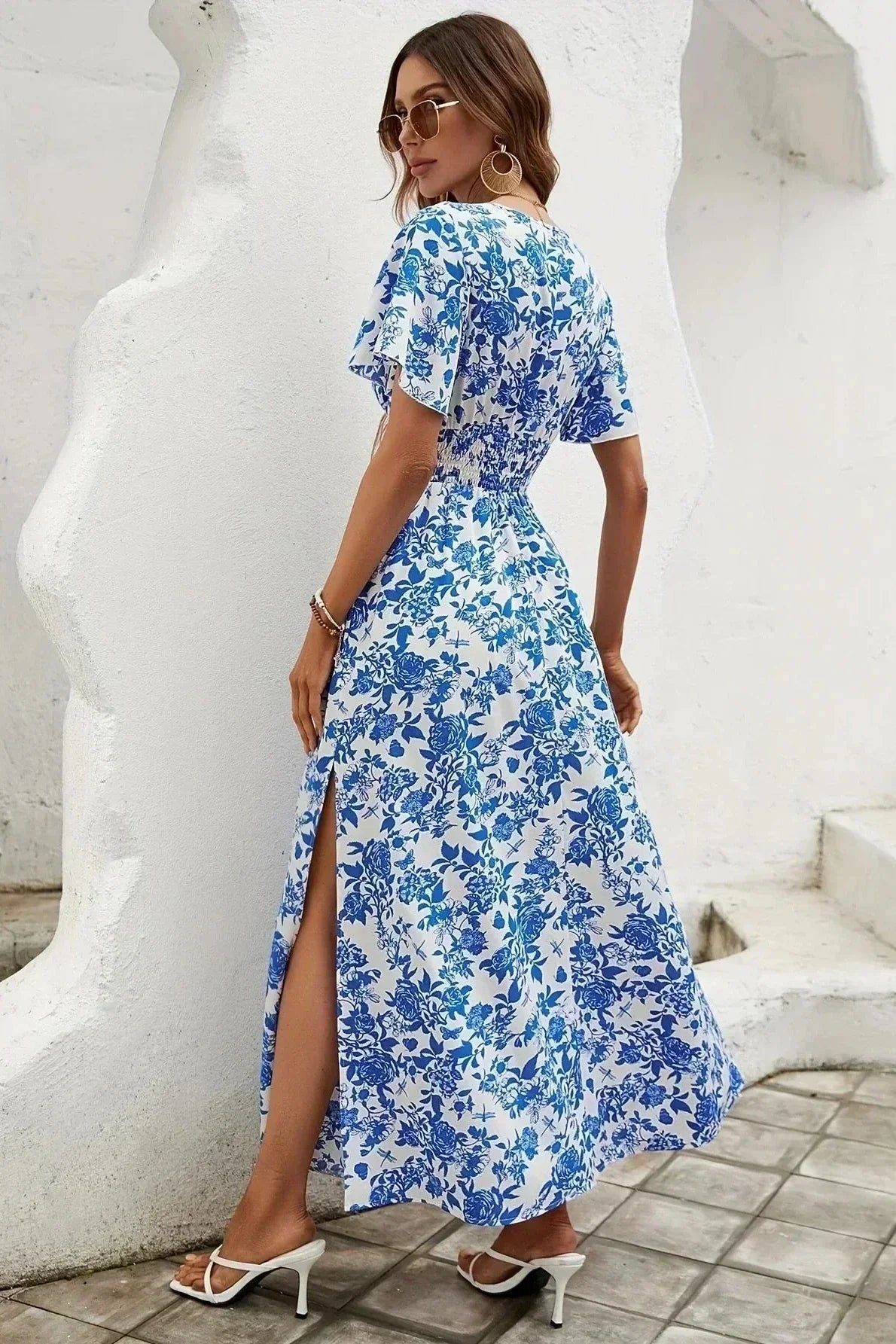 Sukienka Fleurie Boho Bianca