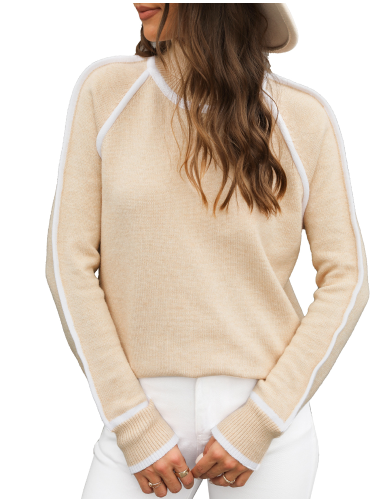 Elle | Wygodny damski sweter z golfem