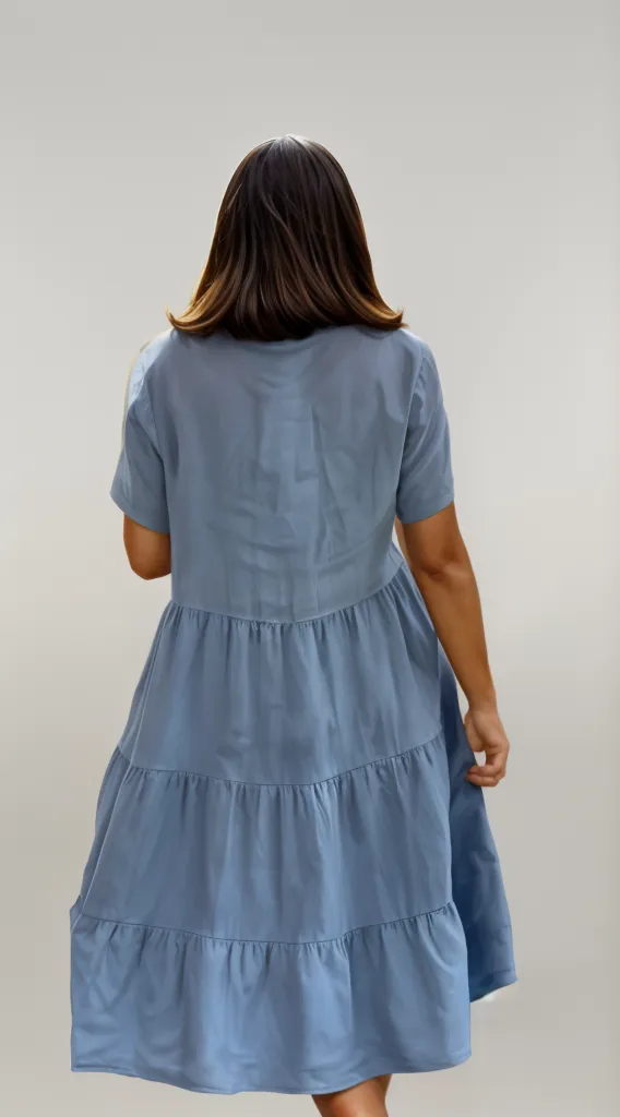 Chayenne | Elegancka Letnia Sukienka w Paski