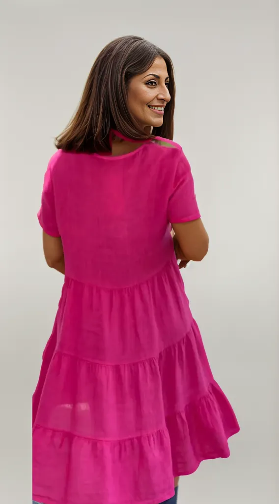 Chayenne | Elegancka Letnia Sukienka w Paski