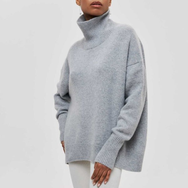 Eliza™ | Sweter z golfem