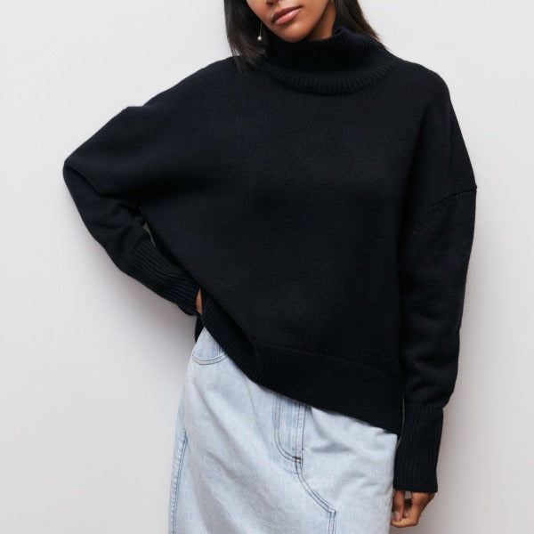 Eliza™ | Sweter z golfem