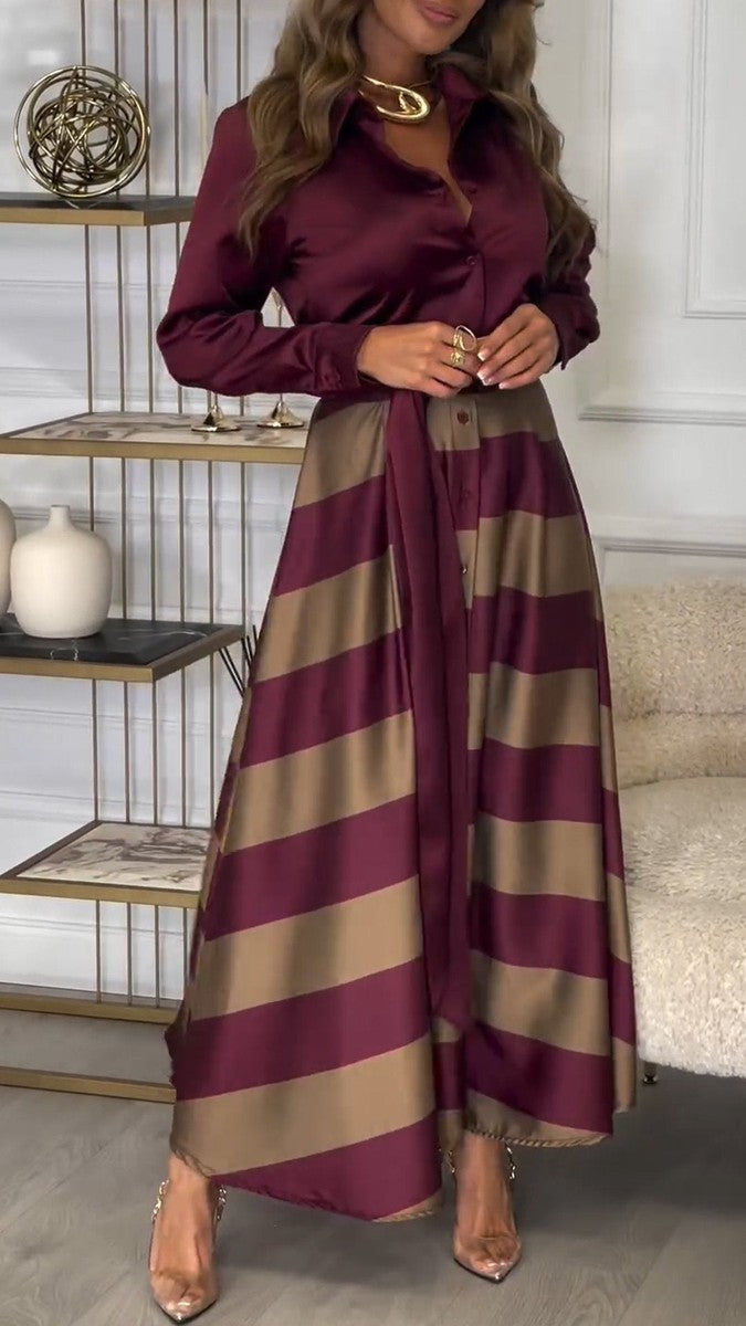 Jacqueline - Długie sukienki z długimi rękawami