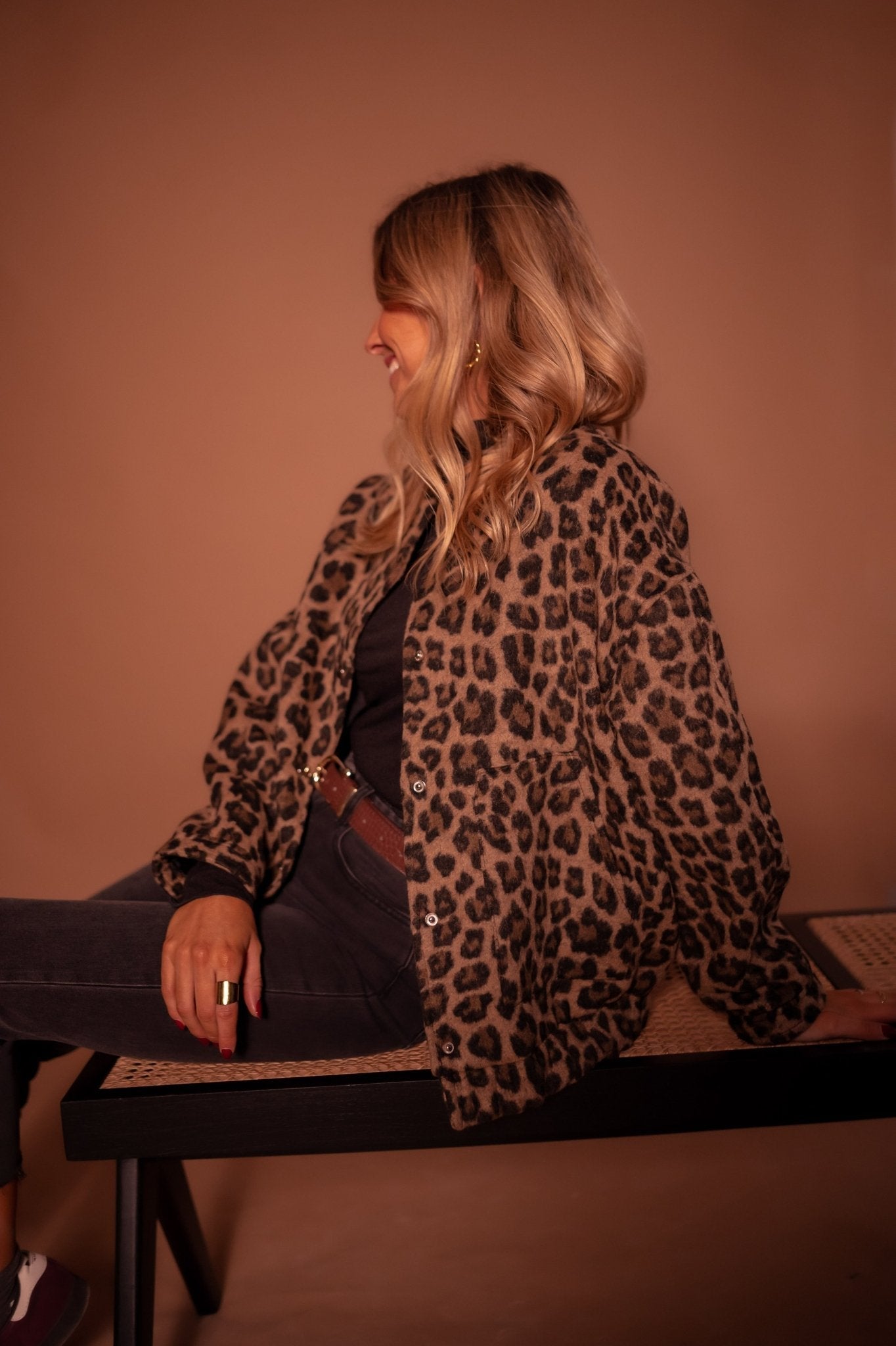 Luna | Modna Kurtka w Panterkę