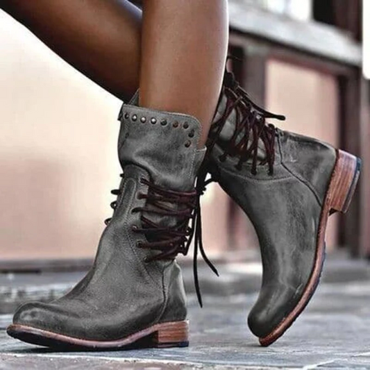 Bonnie™ | Skórzane buty