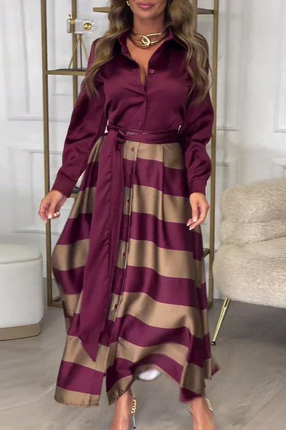 Jacqueline - Długie sukienki z długimi rękawami