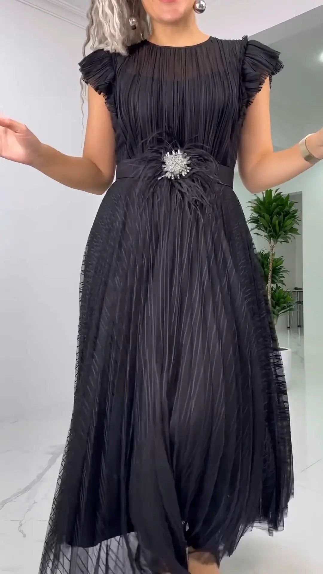 Lena | Sukienka Chiffon
