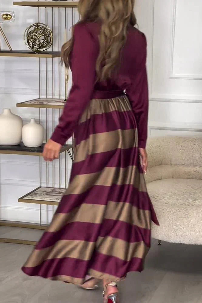 Jacqueline - Długie sukienki z długimi rękawami