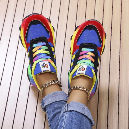Aurora™ - Kolorowe ortopedyczne sneakersy dla komfortu i stylu