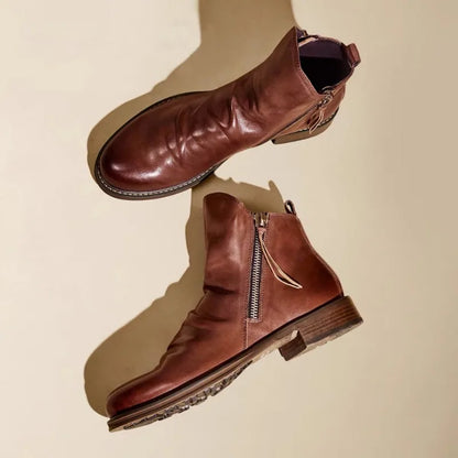Owens™ | Skórzane buty Chelsea