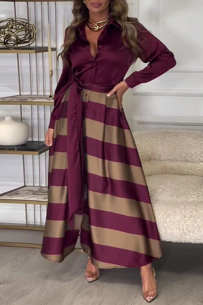 Jacqueline - Długie sukienki z długimi rękawami
