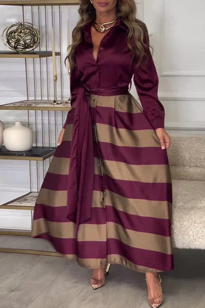 Jacqueline - Długie sukienki z długimi rękawami