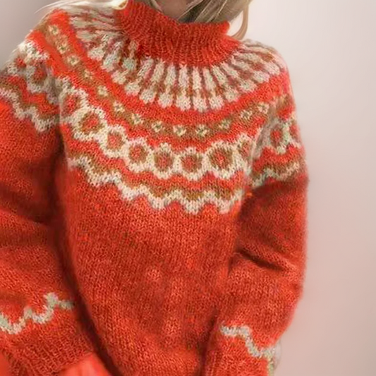 OLIVIA | Ładny sweter z golfem